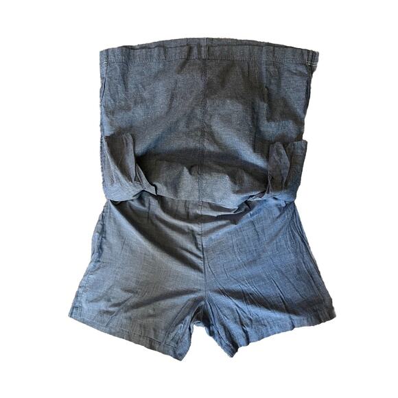 Alfred Dunner Blue Pull On Skort Skirt Women's 16 Pull On Elastic Waist Cotton - Picture 3 of 6